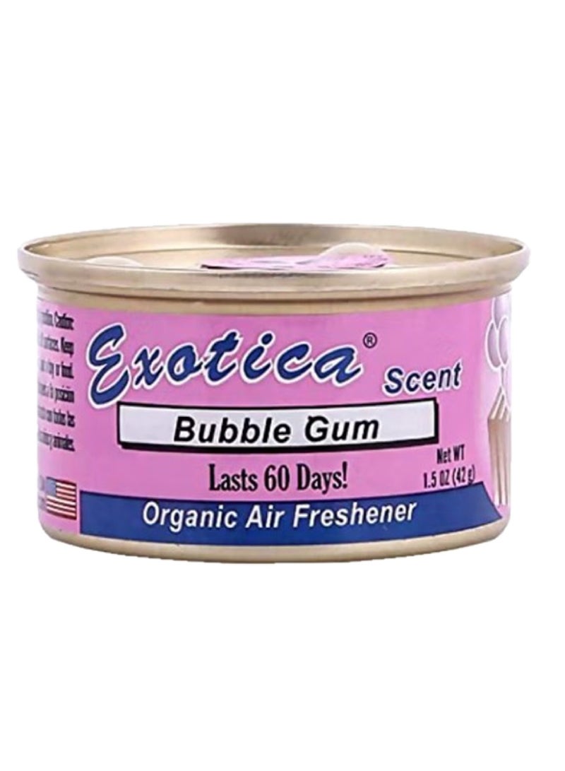 EXOTICA مجموعة معطرات هواء السيارة - طعم العلكة عبوة من 3 - Image 3